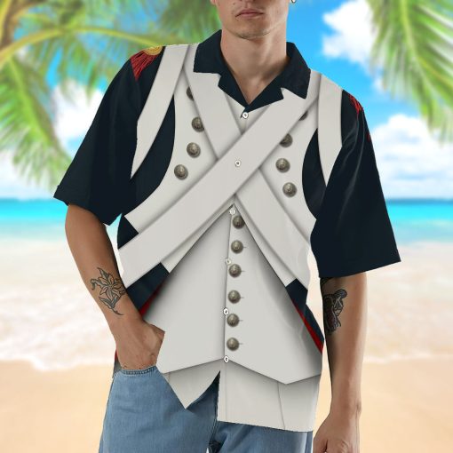 Gearhumans 3D Custom Grande Armee Hawaii Shirt - Image 8