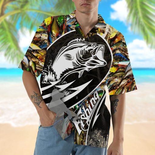 Gearhumans 3D Fishing Hawaii Shirt