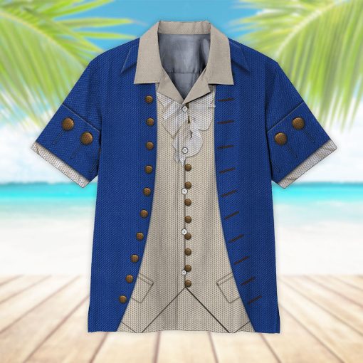 Gearhumans 3D Custom Alexander Hamilton Hawaii Shirt - Image 7