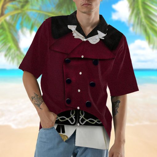 Gearhumans 3D Custom Aaron Burr Hawaii Shirt - Image 8