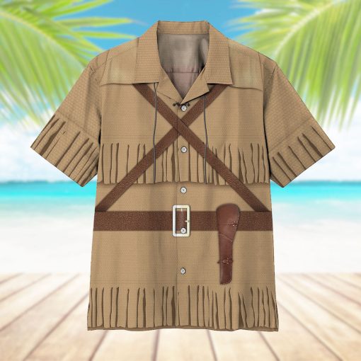 Gearhumans 3D Custom Daniel Boone Hawaii Shirt - Image 6