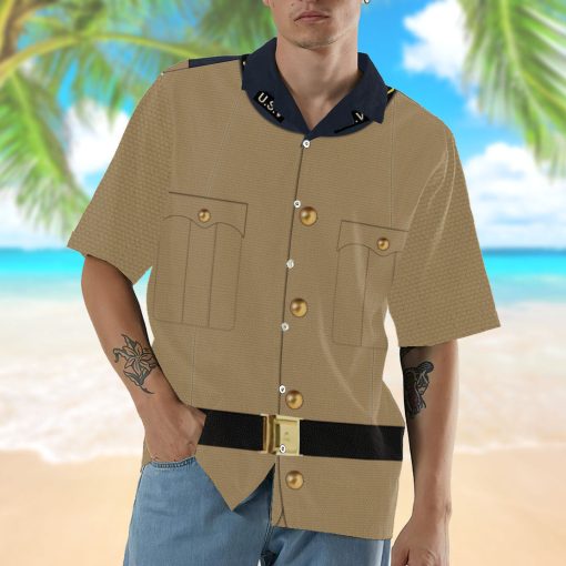 Gearhumans 3D Custom Theodore Roosevelt Hawaii Shirt - Image 6