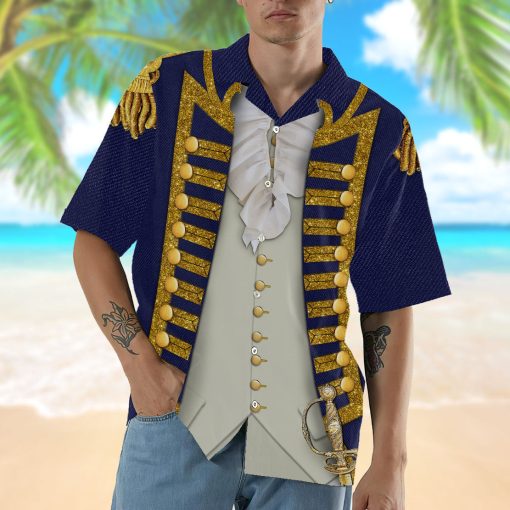 Gearhumans 3D Custom Uniforms Of The U.S Navy Hawaii Shirt