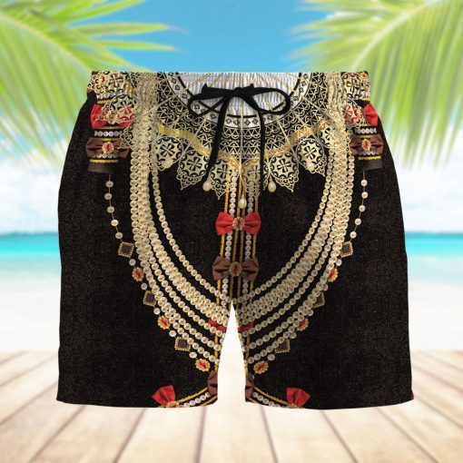 Gearhumans 3D Custom Elizabeth I Of England Shorts - Image 6