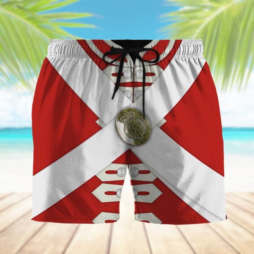 Gearhumans 3D Custom British Army Redcoats Shorts