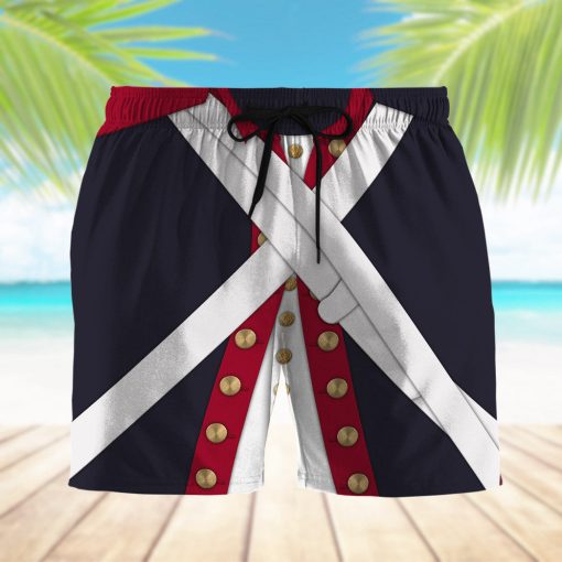 Gearhumans 3D Custom Continental Army Shorts - Image 6