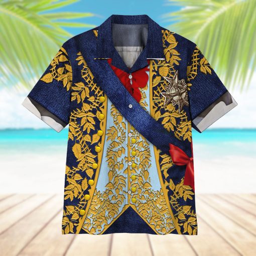 Gearhumans 3D Custom Louis XV Hawaii Shirt
