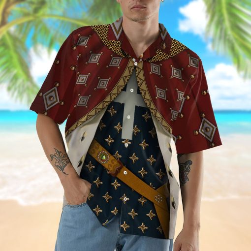 Gearhumans 3D Custom Richard I Of England Hawaii Shirt