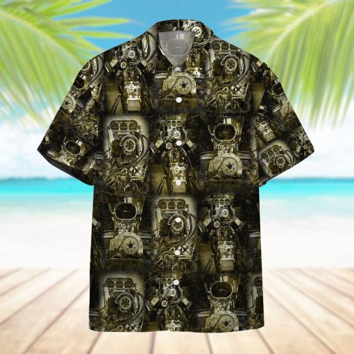 Gearhumans 3D Drag Racing hawaii shirt
