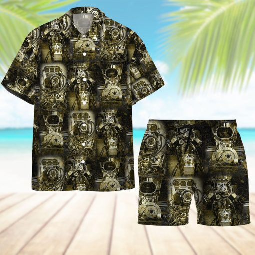 Gearhumans 3D Drag Racing Beach Short