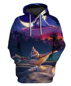Aladdin And The Magic Lamp Custom T-shirt - Hoodies Apparel HD-GH20034 3D Custom Fleece Hoodies Hoodie S