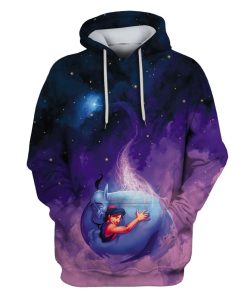 aladdin and the magic lamp Custom T-shirt - Hoodies Apparel HD-MV110733 3D Custom Fleece Hoodies Hoodie S 