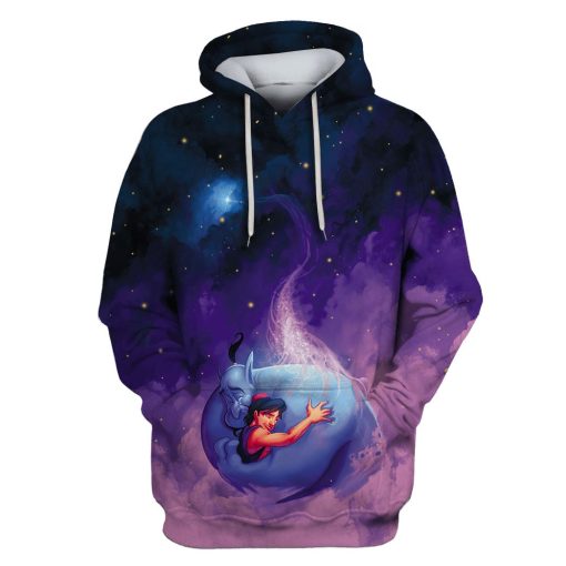 aladdin and the magic lamp Custom T-shirt - Hoodies Apparel HD-MV110733 3D Custom Fleece Hoodies Hoodie S