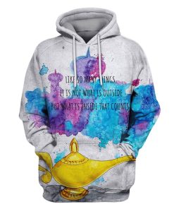 Aladin Custom T-shirt - Hoodies Apparel HD-MV110719 3D Custom Fleece Hoodies Hoodie S 