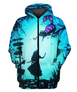 Alice in the Wonderland Hoodies - T-Shirts Apparel MV110189 3D Custom Fleece Hoodies 