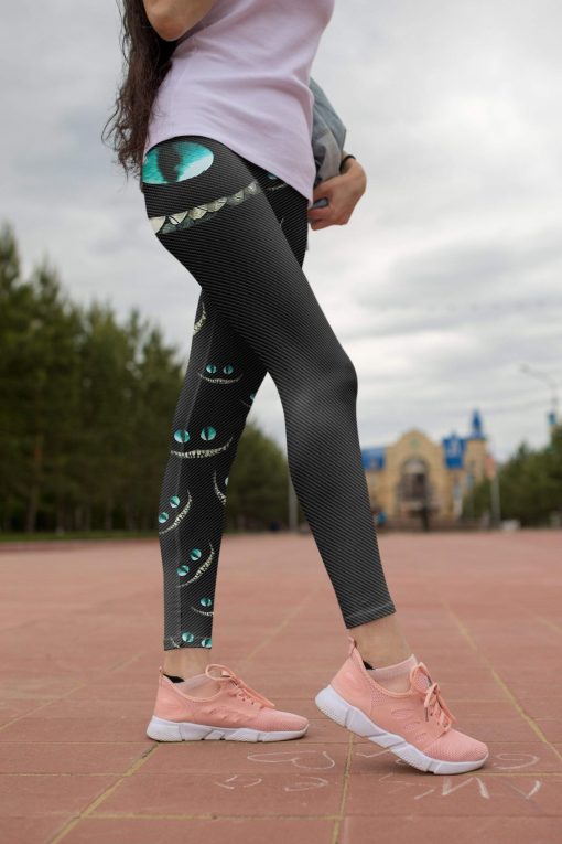 Alice In Wonderland Cheshire Cat Full-print Leggings HD-MV111388-LEG Leggings