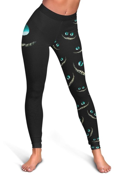 Alice In Wonderland Cheshire Cat Full-print Leggings HD-MV111388-LEG Leggings Leggings S