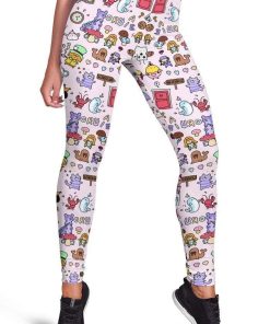 alice in wonderland doodles Full-print Leggings HD-MV111409-LEG Leggings Leggings S
