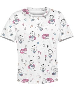 ALICE WITH FRIENDS Kid Custom Hoodies T-shirt Apparel HD-PET110326K kid 3D apparel Kid T-Shirt XS 
