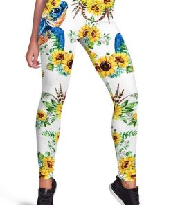 Animal with flower Full-print Leggings HD-GH20289-LEG Leggings Leggings S 