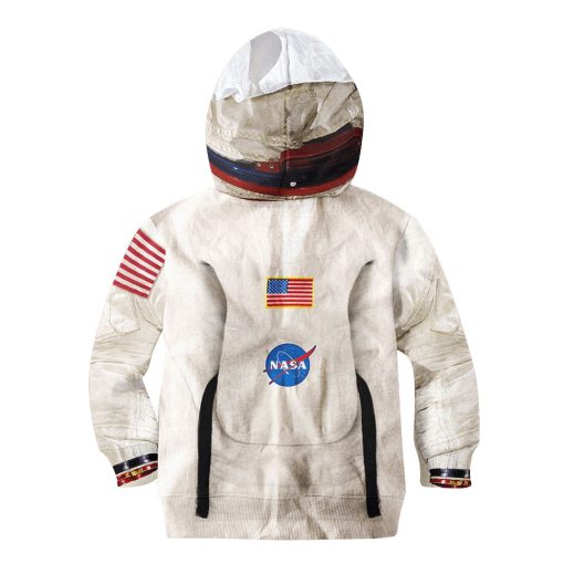 Armstrong Astronaut Kid Custom Hoodies T-shirt Apparel HD-KGH110124 kid 3D apparel