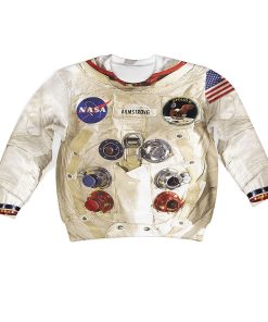 Gearhumans Armstrong Astronaut Kid Custom Hoodies T-shirt Apparel 12 Armstrong Astronaut Kid Custom Hoodies T-shirt Apparel HD-KGH110124 kid 3D apparel Kid Sweatshirt 2XS/3-4