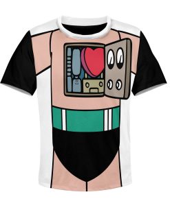Astro Boy Costume Custom Hoodies T-shirt Apparel HD-GH20516K kid 3D apparel Kid T-Shirt 2T 