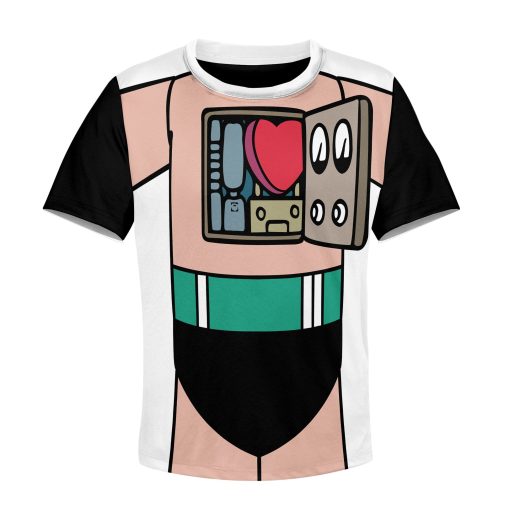 Astro Boy Costume Custom Hoodies T-shirt Apparel HD-GH20516K kid 3D apparel Kid T-Shirt 2T