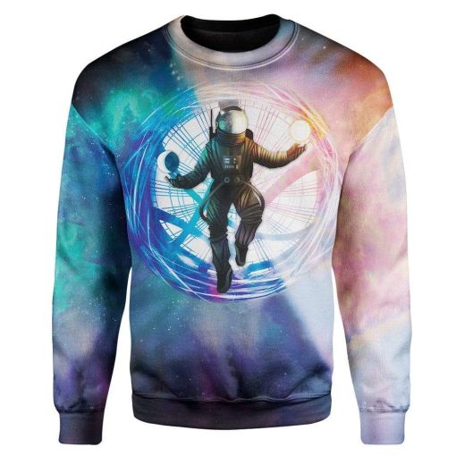 Astronaut as Doctor Strange Custom T-Shirts Hoodies Apparel GL-DT2012192 3D Custom Fleece Hoodies Long Sleeve S