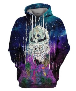 Astronaut Be Rotten OuterSpace Custom T-shirt - Hoodies Apparel GH110407 3D Custom Fleece Hoodies Hoodie S 