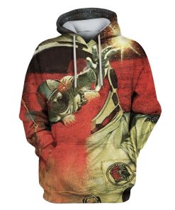 Astronaut Catching Star Custom T-shirt - Hoodies Apparel HD-GH110545 3D Custom Fleece Hoodies Hoodie S 