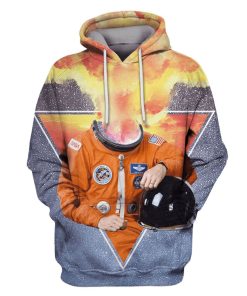 Astronaut Cosmic smoke T-Shirts - Zip Hoodies Apparel GH110202 3D Custom Fleece Hoodies Hoodie S