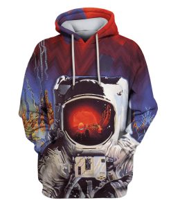 Astronaut Custom T-shirt - Hoodies Apparel HD-GH110530 3D Custom Fleece Hoodies Hoodie S