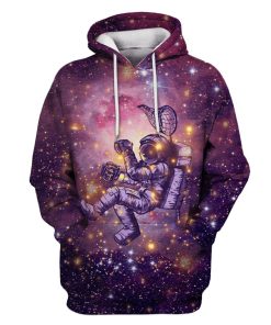Astronaut discovery the space Custom T-shirt - Hoodies Apparel GH110327 3D Custom Fleece Hoodies Hoodie S