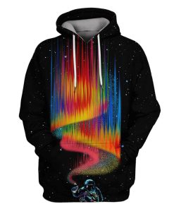 Astronaut Filling Color OuterSpace Custom Hoodies Apparel GH110287 3D Custom Fleece Hoodies Hoodie S 