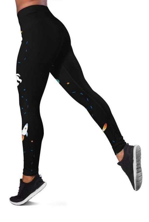 Astronaut in space Full-print Leggings HD-GH20118-LEG Leggings