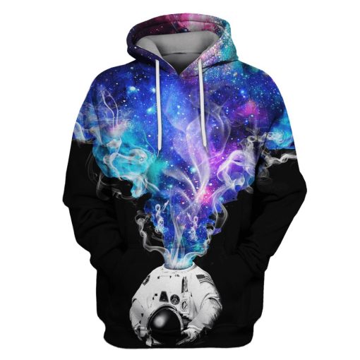 Gearhumans Astronaut in the space Custom T-shirt - Hoodies Apparel 1 Astronaut in the space Custom T-shirt - Hoodies Apparel HD-GH110360 3D Custom Fleece Hoodies Hoodie S