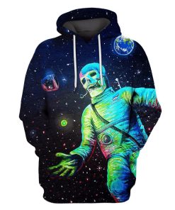 Astronaut Lost in Space Custom T-shirt - Hoodies Apparel GH110260 3D Custom Fleece Hoodies Hoodie S