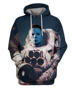 Astronaut Michael Myers Custom T-shirt - Hoodies Apparel GH110232 3D Custom Fleece Hoodies Hoodie S 