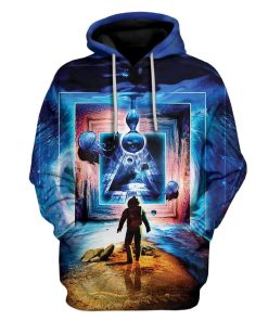 Astronaut Portal To The Beyond Custom T-Shirts Hoodies Apparel GL-AT1601204 3D Custom Fleece Hoodies Hoodie S 