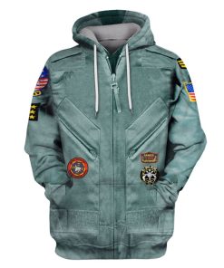 Aviator Custom T-shirt - Hoodies Apparel GH110440 3D Custom Fleece Hoodies Hoodie S