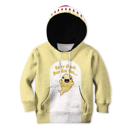 Baby Shark Custom Hoodies T-shirt Apparel HD-MV111372K kid 3D apparel Kid Hoodie S/6-8