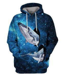 Baleen Whale Custom T-Shirts Hoodies Apparel HD-GH20076 3D Custom Fleece Hoodies Hoodie S 