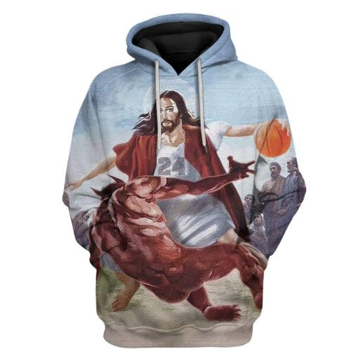 Basketball God Custom T-Shirts Hoodies Apparel HD-AT0302203 3D Custom Fleece Hoodies Hoodie S