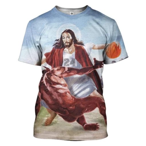 Basketball God Custom T-Shirts Hoodies Apparel HD-AT0302203 3D Custom Fleece Hoodies T-Shirt S