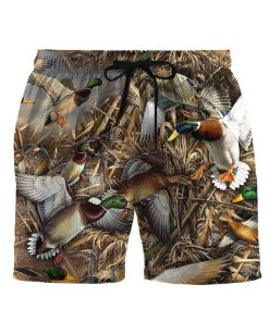 Gearhumans 3D Duck hunting Beach short
