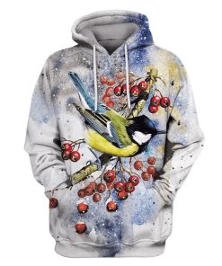 Beautiful Bird Custom T-shirt - Hoodies Apparel HD-PET110384 3D Custom Fleece Hoodies Hoodie S 