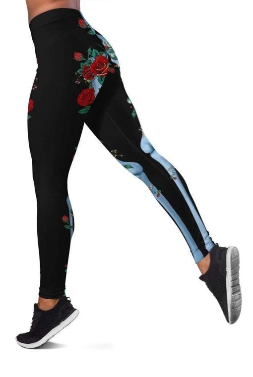 Beautiful flower Full-print Leggings HD-GH20255-LEG Leggings