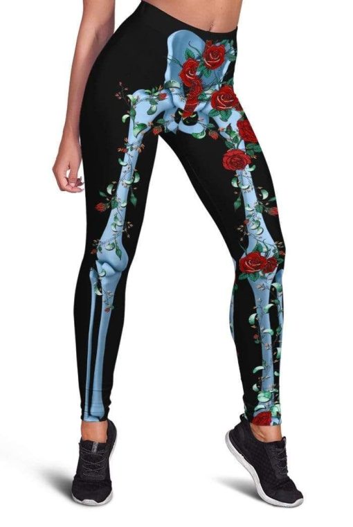 Beautiful flower Full-print Leggings HD-GH20255-LEG Leggings Leggings S