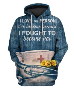 Become her Custom T-shirt - Hoodies Apparel HD-GH20292 3D Custom Fleece Hoodies Hoodie S 